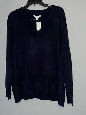 Time and Tru V-Neck Pullover Sweater Size XXXL